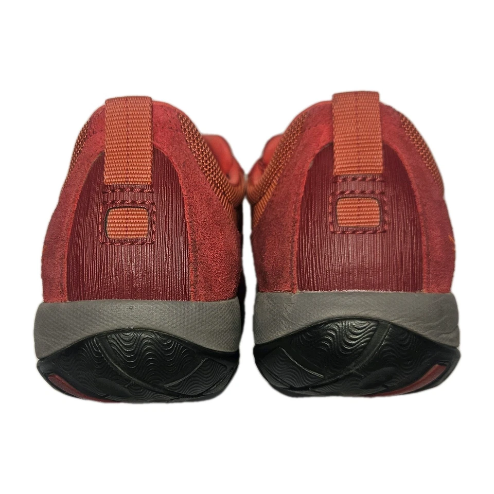 Zapato para caminar Dansko Paisley para mujer talla 8,5 cuero gamuza suela Vibram roja Foto 4 de 4