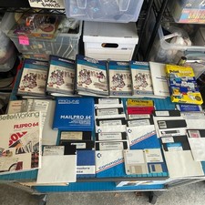 Commodore 64 Business Office Software LOT Floppy Disks Accounting Print FilePro
