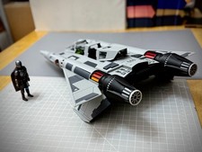 Buck Rogers Thunderfighter Starfighter Model 17in. GRAY LARGE