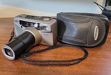 SAMSUNG MAXIMA ZOOM 145 PANORAMA POINT SHOOT FILM CAMERA Tested S3