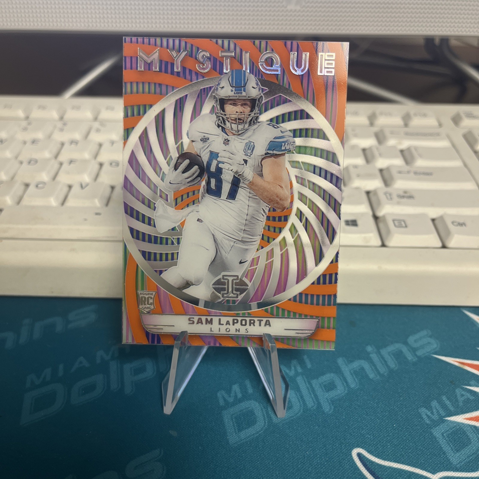 2023 Panini Illusions - Mystique Sam LaPorta #31 Orange (RC)