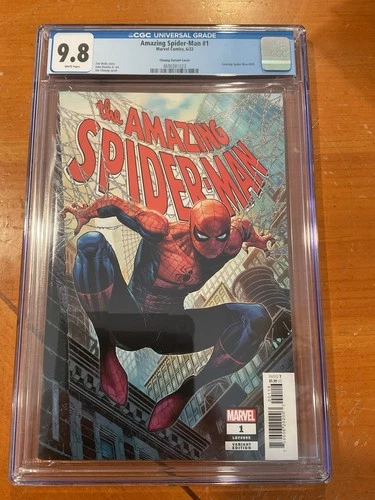 Amazing Spider-Man #1: CGC 9.8 Jim Cheung 1:50 Variant - 2022