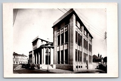 Charleville France La Poste Post Office RPPC Real Photo Postcard c1920s