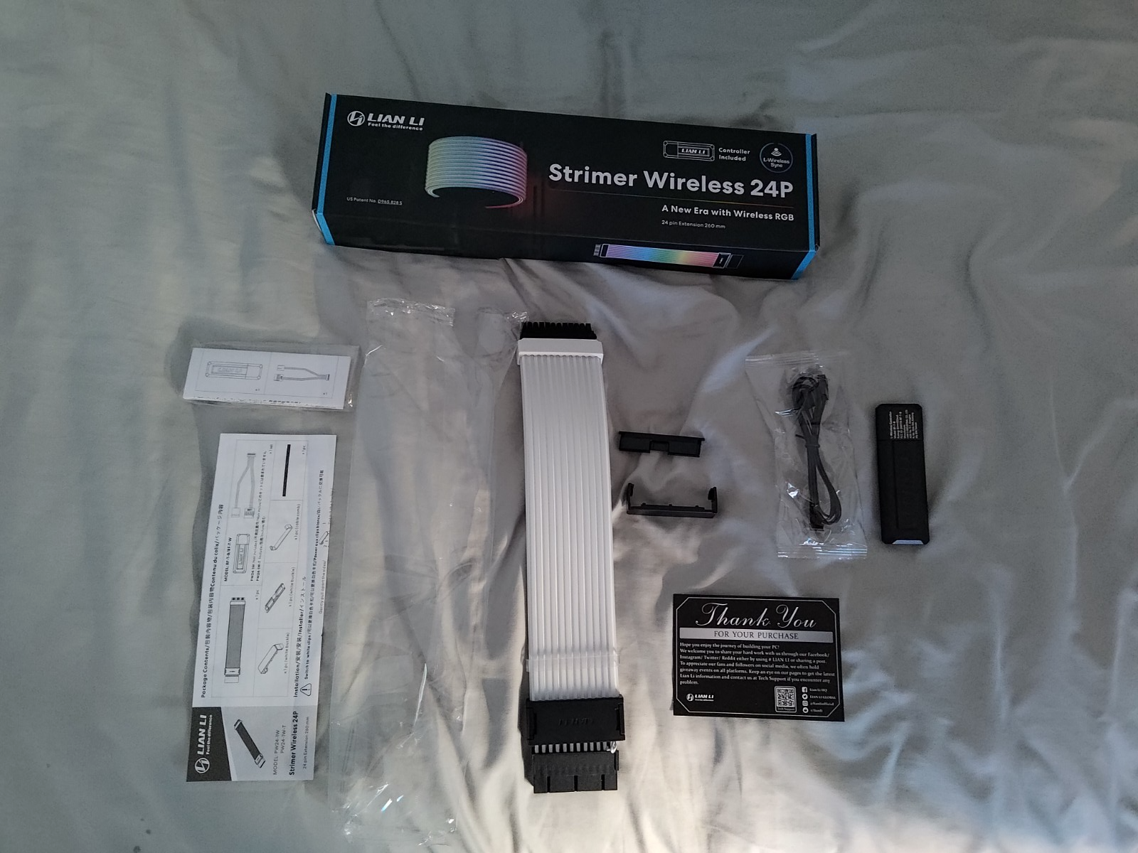 Lian Li RGB Strimer Wireless 24 Pin (Used, Read Description)