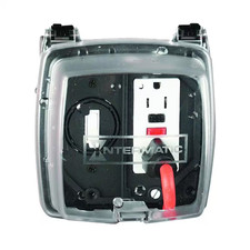 Clear 2-Gang Weatherproof In-Use Receptacle Cover