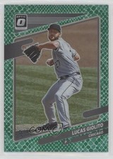 2021 Panini Donruss Optic Green Dragon Prizm 36/88 Lucas Giolito #120 3c7