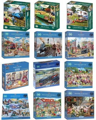 Gibsons & Nostalgia Collection 1000 Piece Jigsaw Puzzles | eBay UK