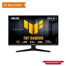 TUF Gaming VG259QM5A 24.5  - 1080P Monitor with G-SYNC, FreeSync  DisplayWidget