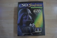 Star Wars 3D Skulptur Puzzle Darth Vader Vintage Neu Versiegelt