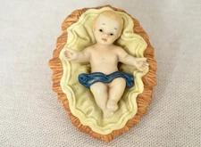 Kirkland Nativity Replacement Figure Baby Jesus Manger Crib 75177 Christmas