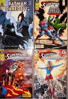 DC Comics Crossover 33 - 38, DC/Marvel Classics 1 + 3 (Box 9)