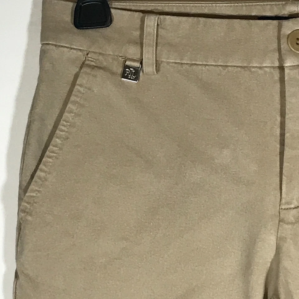 Pantalones cortos informales para mujer Lauren Ralph Lauren 2P beige Foto 3 de 4