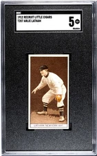 1912 Recruit Little Cigars T207 Arlie Latham - SGC 5