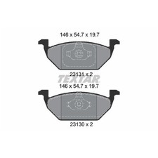 Satz Bremsbeläge Bremsklötze vorne für Audi A1 8X1 GBH City 8XA GBA A3 | 2433