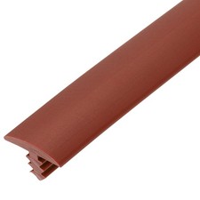 t Rubber Trim Molding, 5/8 Inch x 20 ft Edge Banding Trims, Red Brown