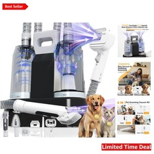 Powerful 10000 Pa Dog Grooming Vacuum  Dryer Kit   Perfect for All Breeds