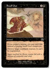Snuff Out [Foil] #162 Prices | Magic Mercadian Masques | Magic Cards