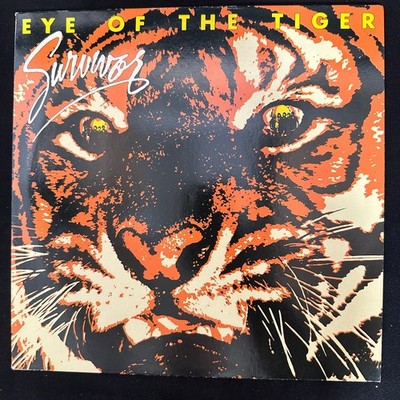 Survivor - Eye Of The Tiger Vinyl LP 1982 Bellaphon Germany Near Mint Top-Zustan
