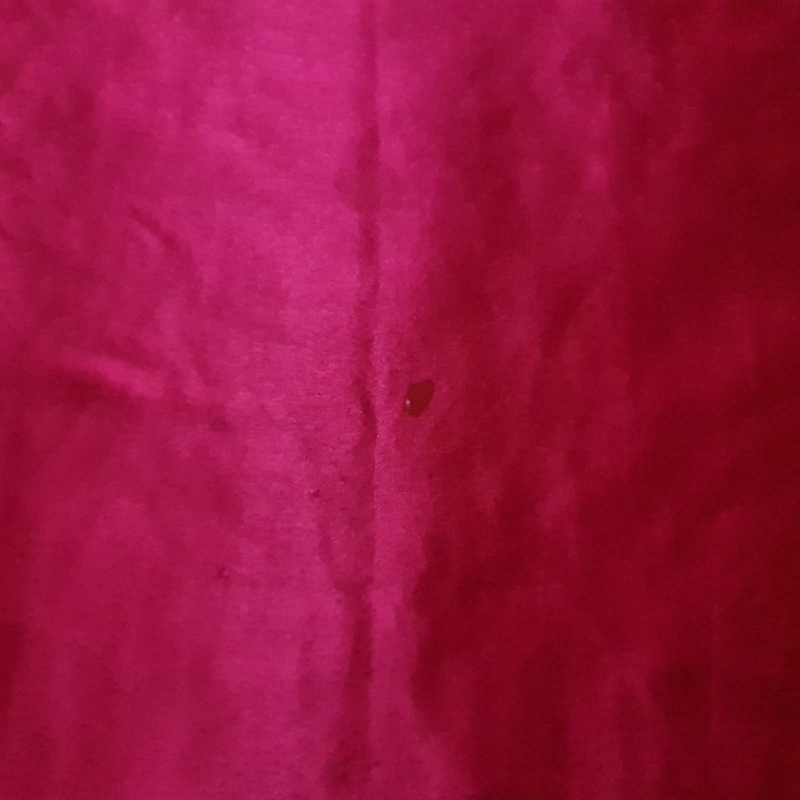 SCARF VINTAGE AUTHENTIC SOLID CYCLAMEN SATIN SILK… - image 3