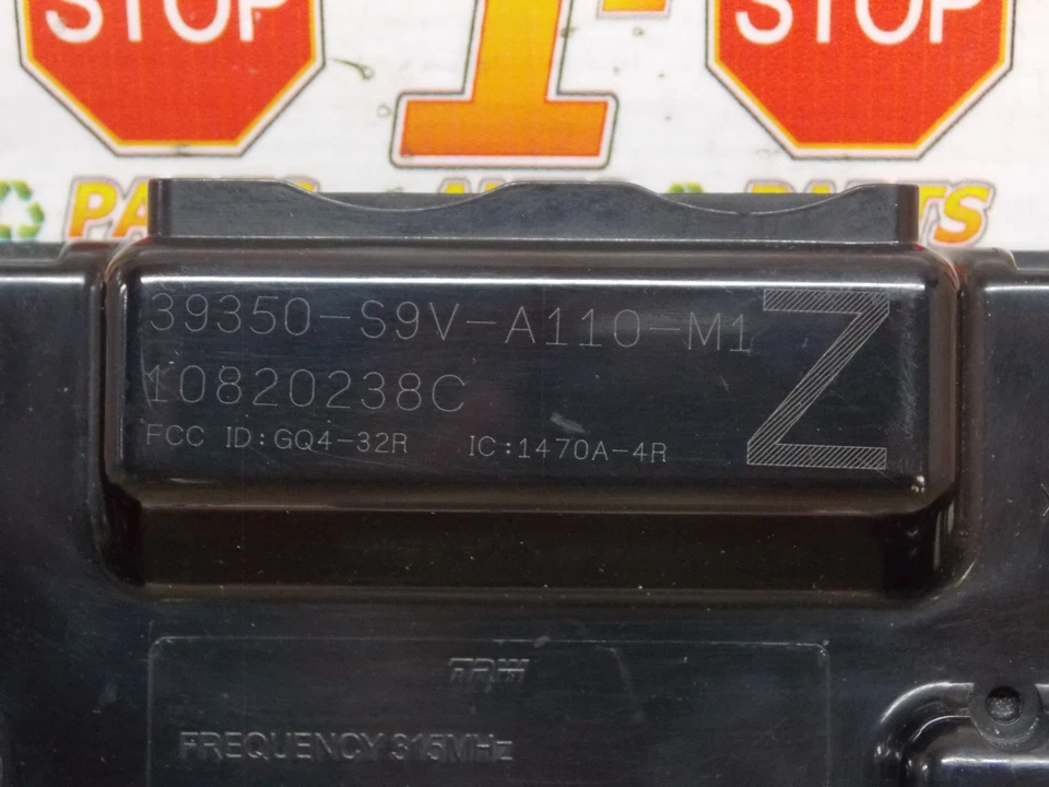 2006-2014 HONDA RIDGELINE TPMS MÓDULO MONITOR DE PRESSÃO DE PNEUS 39350-S9V-A11 FABRICANTE DE EQUIPAMENTO ORIGINAL - Imagem 2 de 4