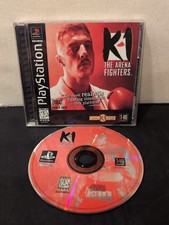 K-1 the Arena Fighters Complete in original case w/ manual Playstation 1 PS1