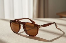 Classic Unisex Fashionable Brown Frame Brown Lens Retro Vintage Sunglasses NEW