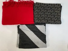 Lot of 3 - Assorted Scarves: Michael Kors, Cejon