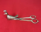 Brass Exotic Bird Candle Snuffer Scissors Wick Trimmer Vintage
