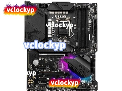 MSI MPG Z490 GAMING PLUS LGA 1200 Intel Z490 SATA 6Gb/s ATX Intel Motherboard