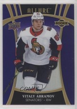 2019 Upper Deck Allure Rookies Purple Diamond 10/10 Vitalii Abramov Vitaly g1m