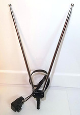 Vintage Rabbit Ears TV Analog Antenna Television & Transformer 39” Long