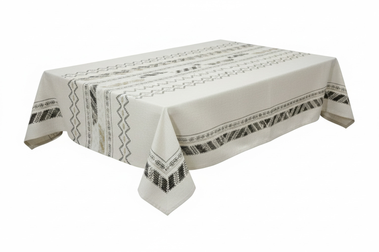 Yourtablecloth Printed Cotton Tablecloth / Table Cover