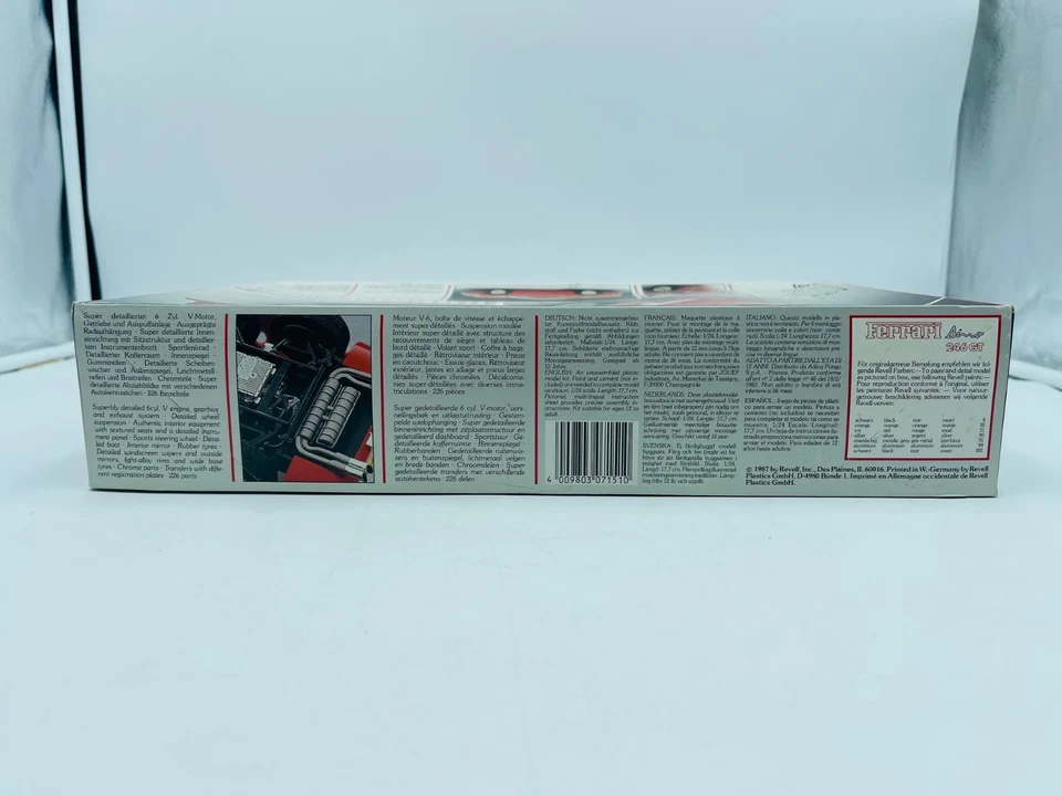 REVELL Premium 7151 Kit FERRARI Dino 246GT 1.24 - Photo 3/4