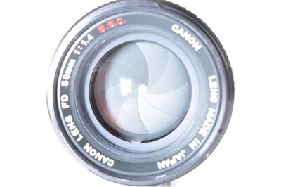 【C5812】Canon AE-1 PROGRAM new fd 50 1.4 Canon AE-1 Program / Lens FD 50mm f/1.4 S.C.C. [Good] SLR