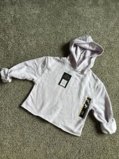 New With Tags Girls Art Class Cropped Hoodie Sweatshirt Size Small 6-6X Lilac