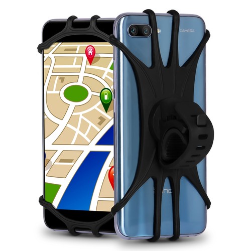 Support de téléphone portable vélo pour Samsung iPhone et bien plus encore tube supérieur support guidon - Photo 2 sur 7