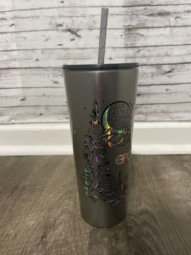 New Disney Epcot Starbucks Cold Cup Gray Iridescent Tumbler - Picture 3 of 6