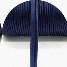 Navy Blue EdgeMaster: 20m Sewing Ribbon & Piping Trim for Upholstery & Home Text