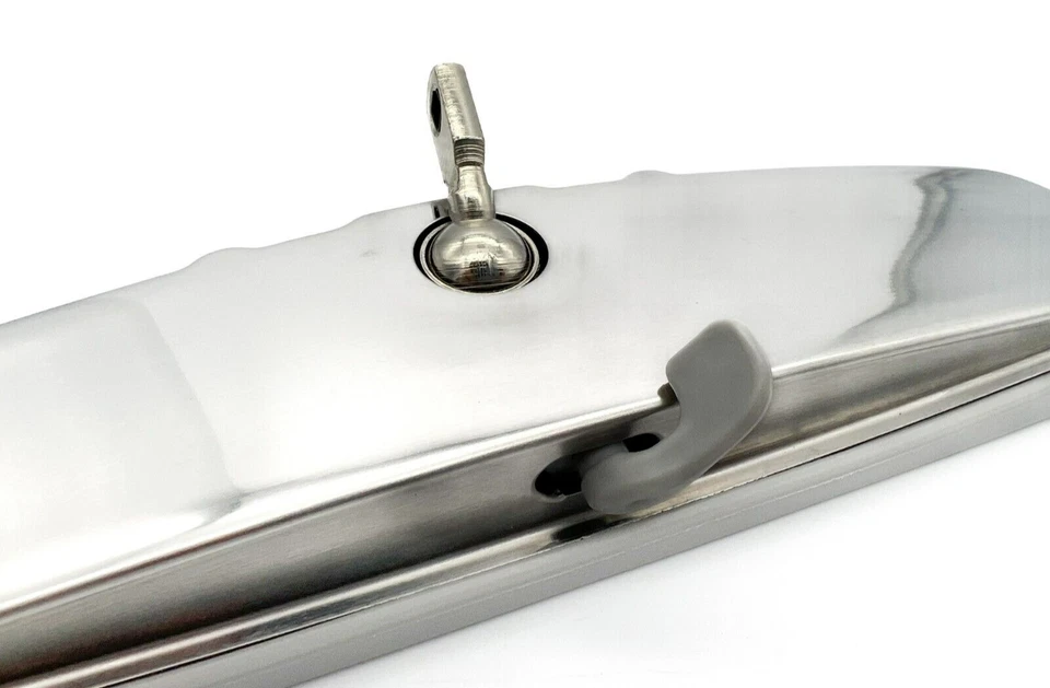 Stainless 10" Rear View Mirror Day/Night For 1965-1972 Chevy Impala - Image 3 of 4