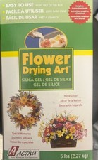 Flower Drying Art Silica Gel Fresh Flower Preservation 5 Lb - Box NEW Drying Kit