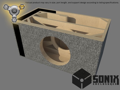STAGE 3 - PORTED SUBWOOFER MDF ENCLOSURE FOR MTX 7515 SUB BOX - Picture 2 of 10