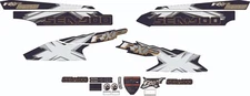SEADOO RXP X 255 2008 Graphics / Decal / Sticker Kit Custom Black 