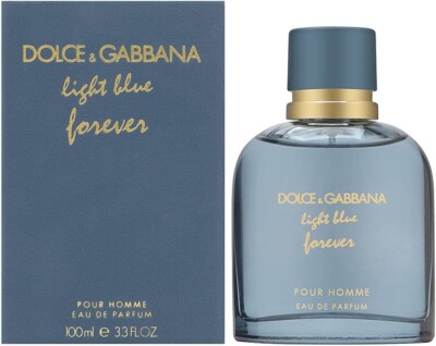 Dolce & Gabbana Light Blue Forever Pour Homme. 3.3 Oz/100ml. RARE & DISCONTINUED