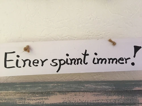 Bilderrahmen mit Dekoration, witzige Deko - Bild 2 von 6