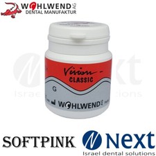 Dental lab ceramic porcelain Vision classic Wohlwend ZAHNFLEISCH G SOFTPINK 20gr