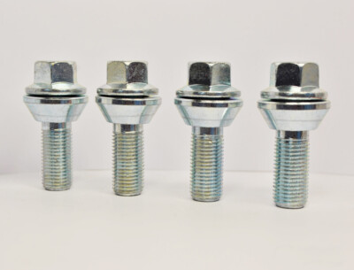 4 Alloy Wheel Vario Bolts M14 X 1.5 Pendulum Wobbly Bolt Variable PCD - Mercedes