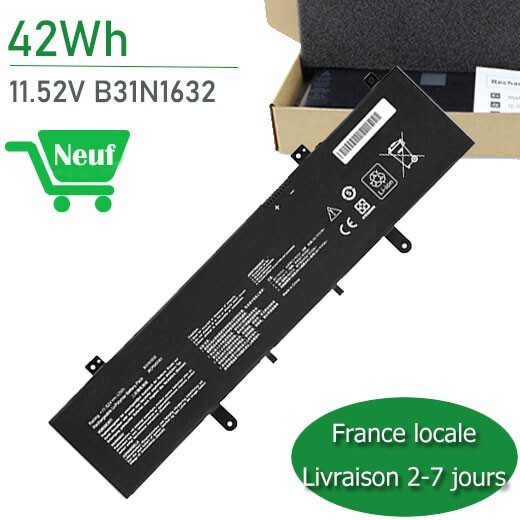 Batterie B31N1632 résout les coupures de votre Asus Vivobook 14 X405UQ