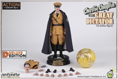 1/6 Scale Charlie Chaplin The Great Dictator Deluxe Version