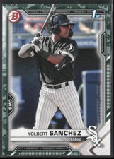 2021 Bowman Yolbert Sanchez BP-40 1st Camo | Chicago White Sox