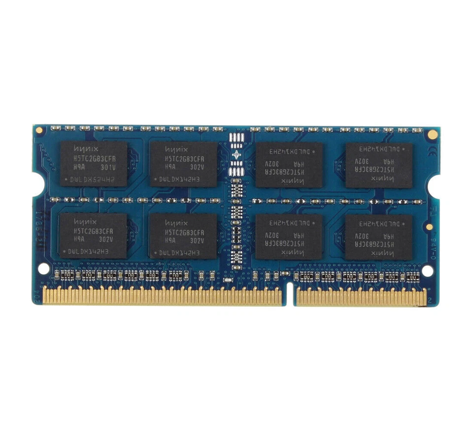Hynix 8G 2x 4GB RAM DDR3 PC3-8500 1066MHz 204pin Unbuffered SODIMM Laptop~Memory - Image 4 of 4